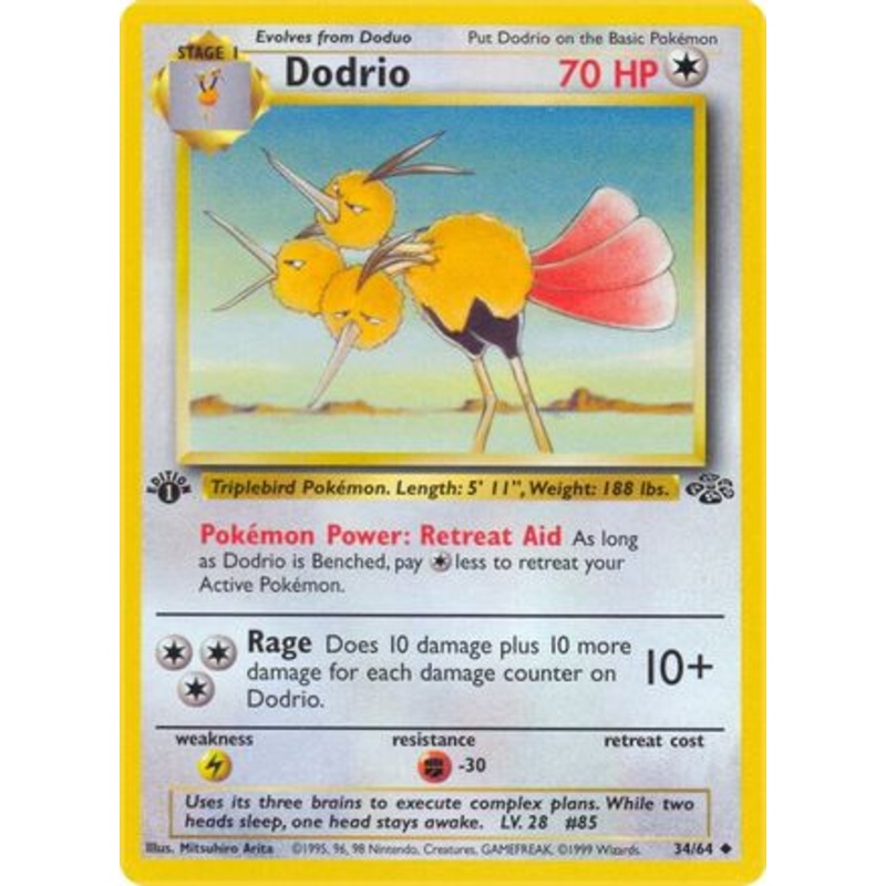 Dodrio 034/64  - Unlimited Jungle - Uncommon