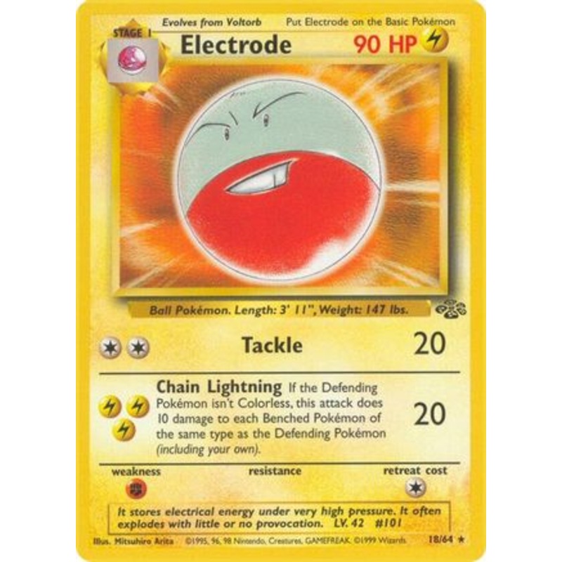 Electrode (18) 018/64  - Unlimited Jungle - Rare