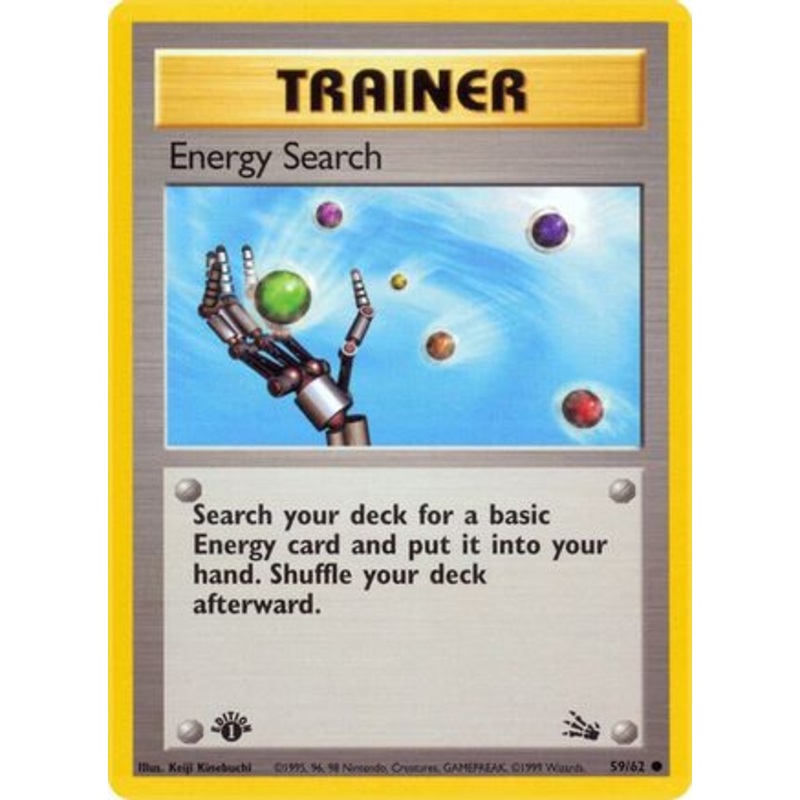 Energy Search 059/62  - Unlimited Fossil - Common