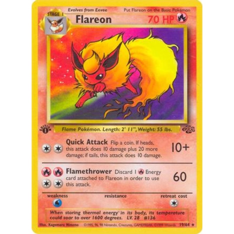 Flareon (19) 019/64  - Unlimited Jungle - Rare