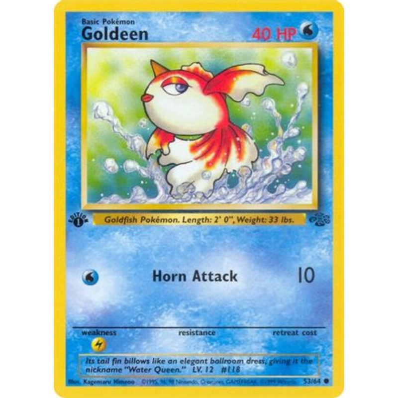 Goldeen 053/64  - 1st Edition Jungle - Common