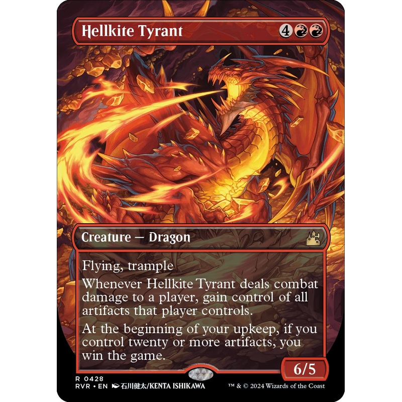 Hellkite Tyrant (Anime Borderless) [RVR - 428]