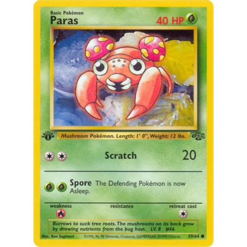 Paras 059/64  - 1st Edition Jungle - Common