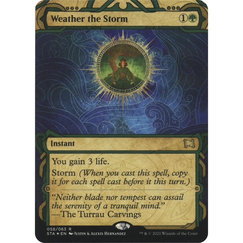 Weather the Storm (Foil Etched) [STA - 58]