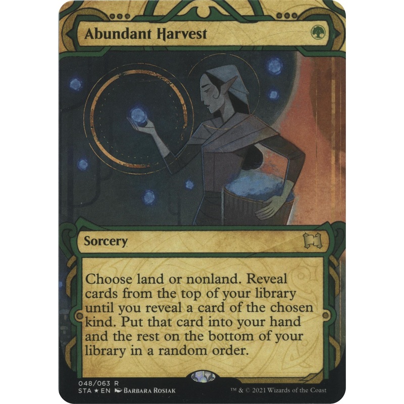 Abundant Harvest (Foil Etched) [STA - 48]