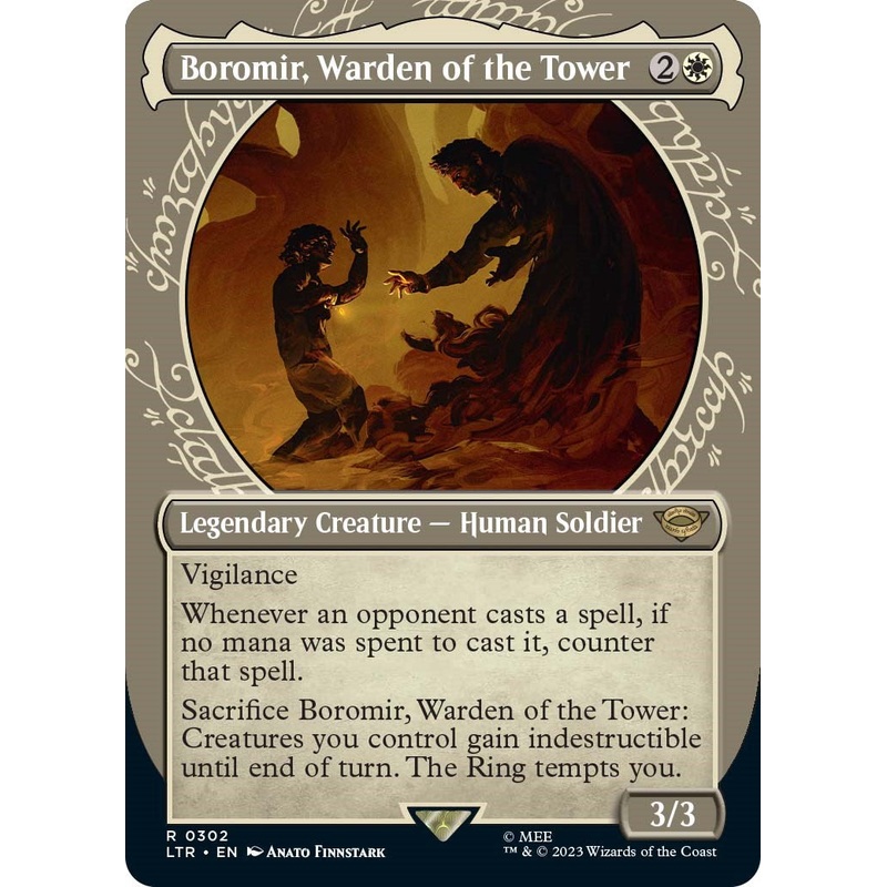 Boromir, Warden of the Tower (Showcase) [LTR - 302]