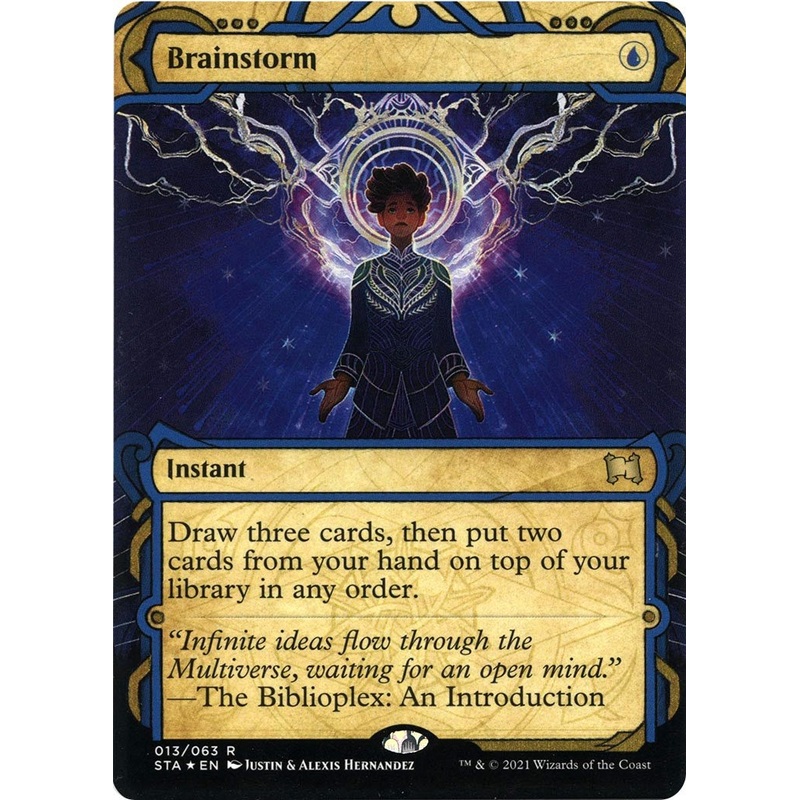 Brainstorm (Foil Etched) [STA - 13]
