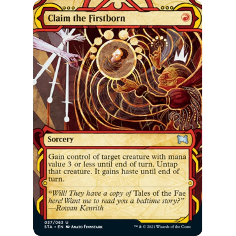 Claim the Firstborn [STA - 37]