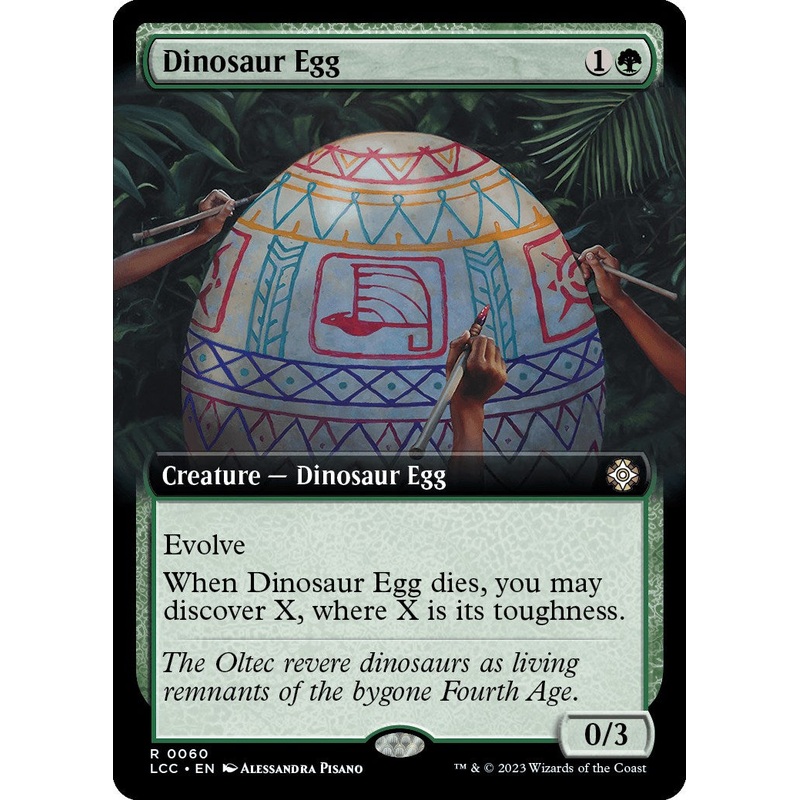 Dinosaur Egg (Extended Art) [LCC - 60]