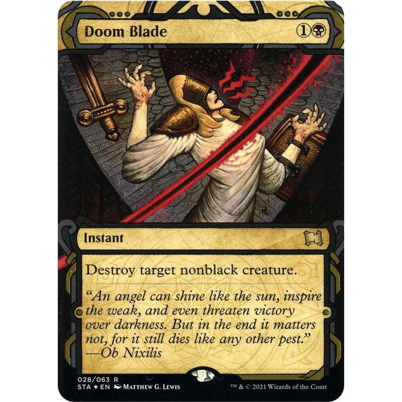 Doom Blade (Foil Etched) [STA - 28]