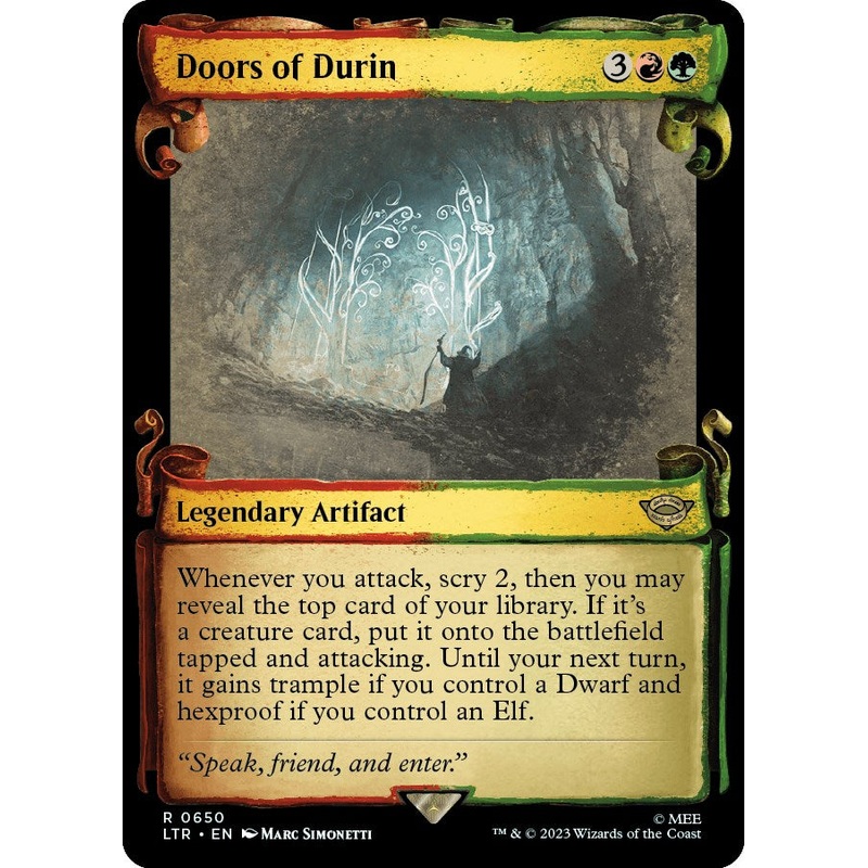 Doors of Durin (Showcase Scrolls) [LTR - 650]