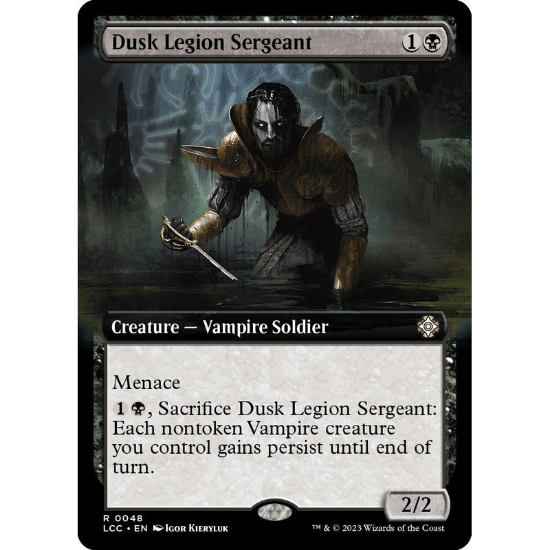 Dusk Legion Sergeant (Extended Art) [LCC - 48]