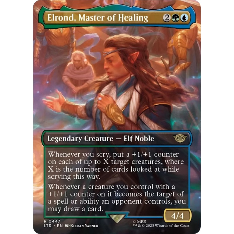 Elrond, Master of Healing (Borderless) [LTR - 447]