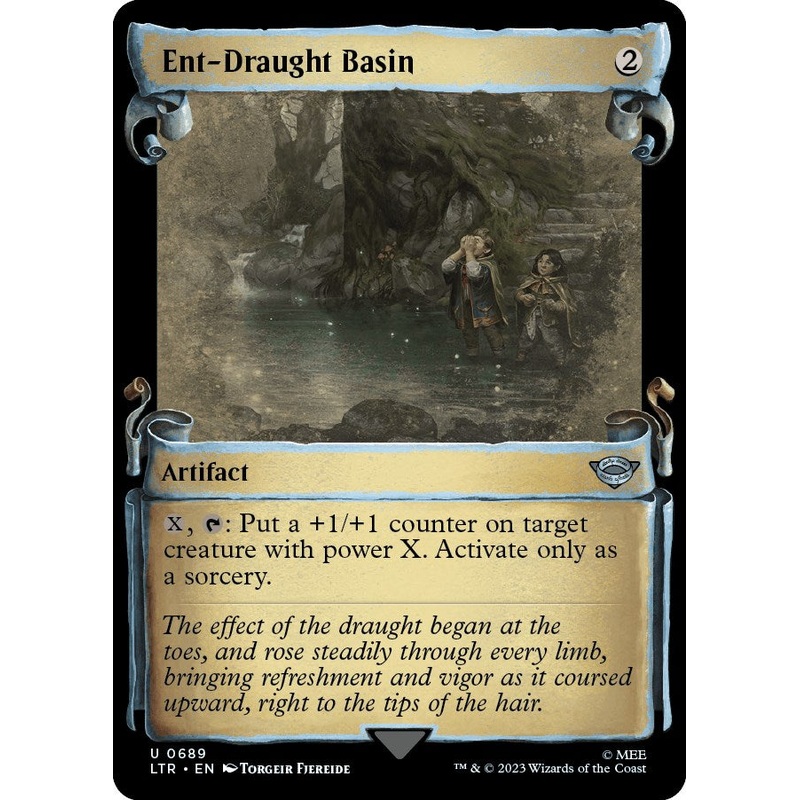 Ent-Draught Basin (Showcase Scrolls) [LTR - 689]