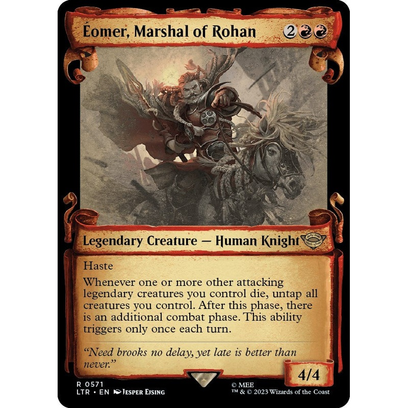 Eomer, Marshal of Rohan (Showcase Scrolls) [LTR - 571]