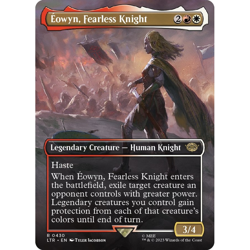 Eowyn, Fearless Knight (Borderless) [LTR - 430]