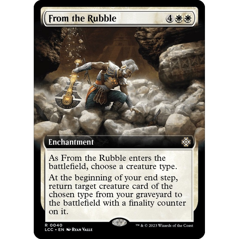 From the Rubble (Extended Art) [LCC - 40]