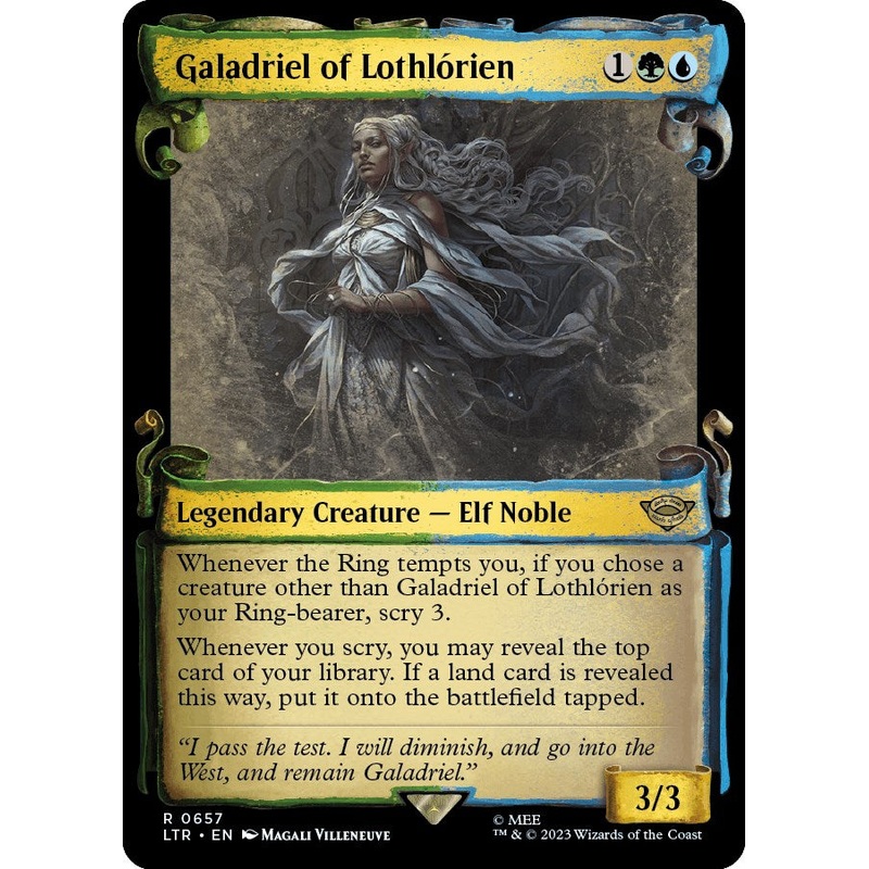 Galadriel of Lothlorien (Showcase Scrolls) [LTR - 657]