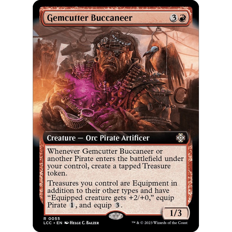 Gemcutter Buccaneer (Extended Art) [LCC - 55]