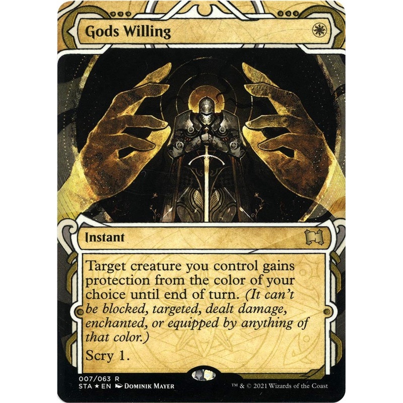Gods Willing (Foil Etched) [STA - 7]