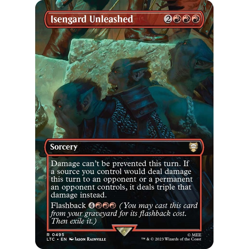 Isengard Unleashed (Borderless) [LTC - 495]