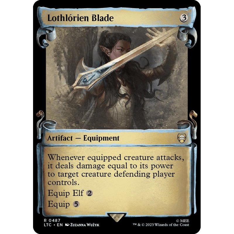 Lothlorien Blade (Showcase Scrolls) [LTC - 487]