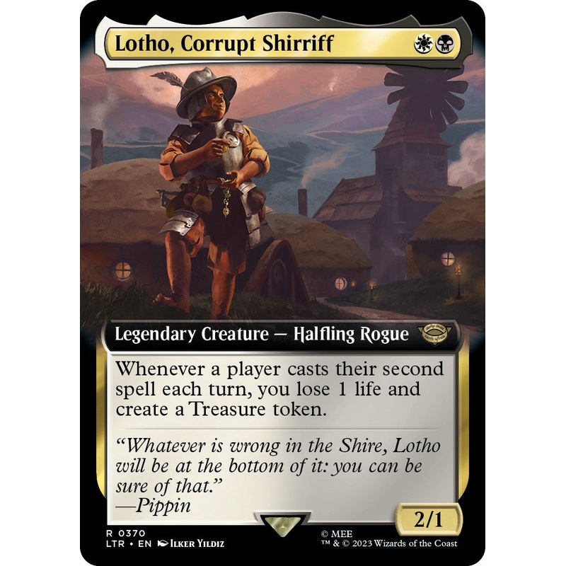 Lotho, Corrupt Shirriff (Extended Art) [LTR - 370]