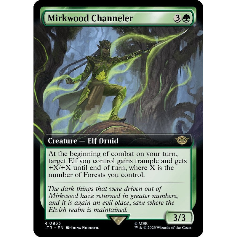 Mirkwood Channeler (Extended Art) [LTR - 833]