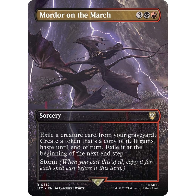 Mordor on the March (Borderless) [LTC - 512]