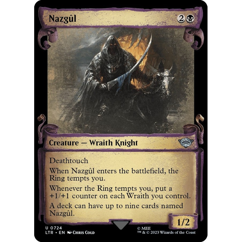 Nazgul (0724) (Showcase Scrolls) [LTR - 724]
