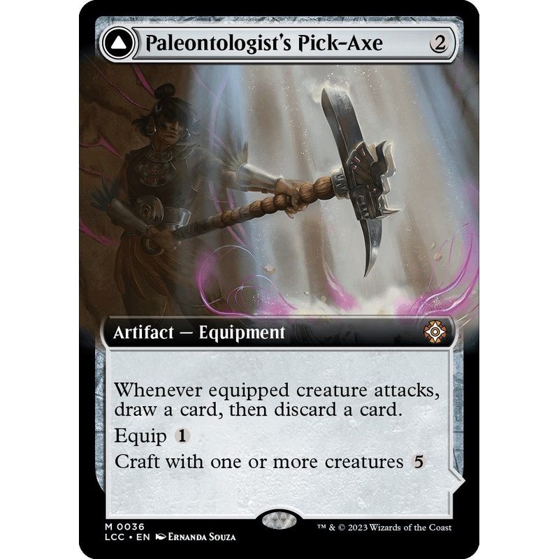 Paleontologist's Pick-Axe (Extended Art) [LCC - 36]