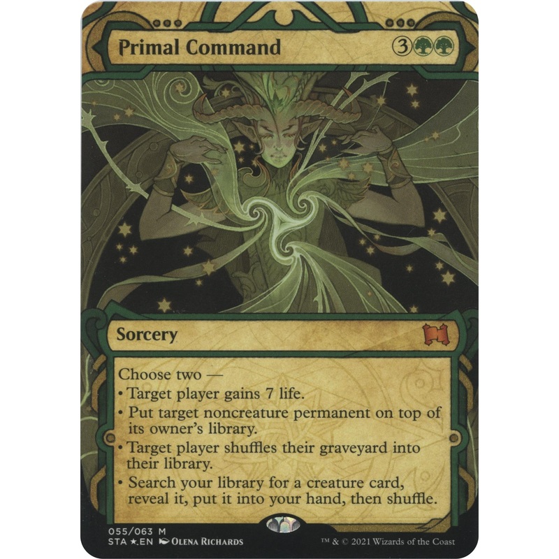 Primal Command (Foil Etched) [STA - 55]