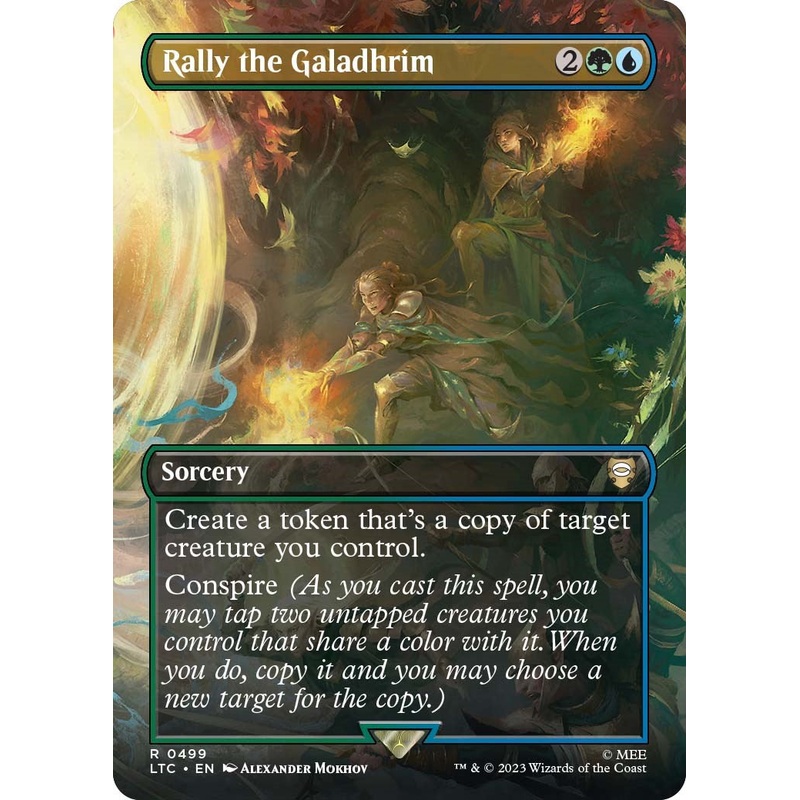 Rally the Galadhrim (Borderless) [LTC - 499]