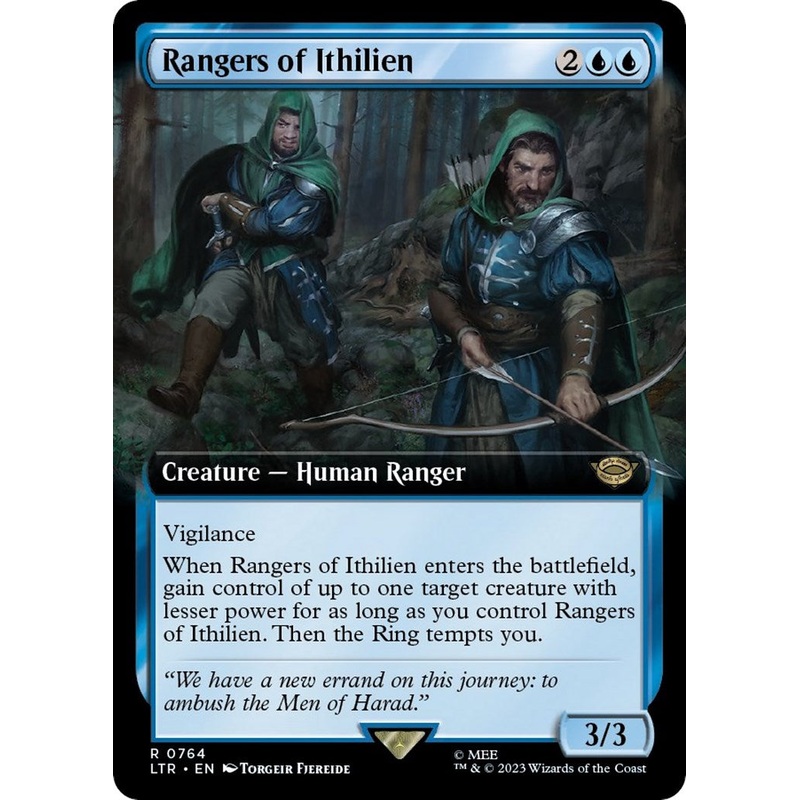 Rangers of Ithilien (Extended Art) (Surge Foil) [LTR - 764]