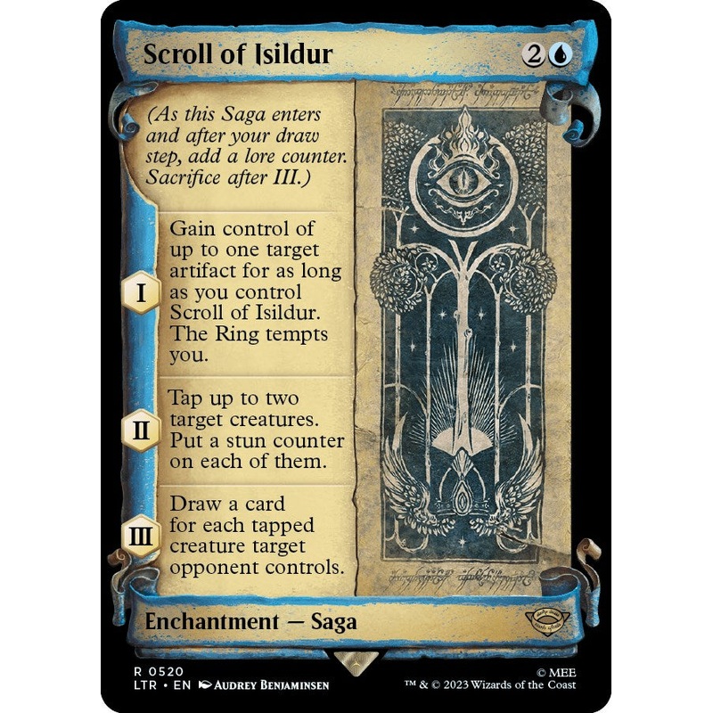 Scroll of Isildur (Showcase Scrolls) [LTR - 520]