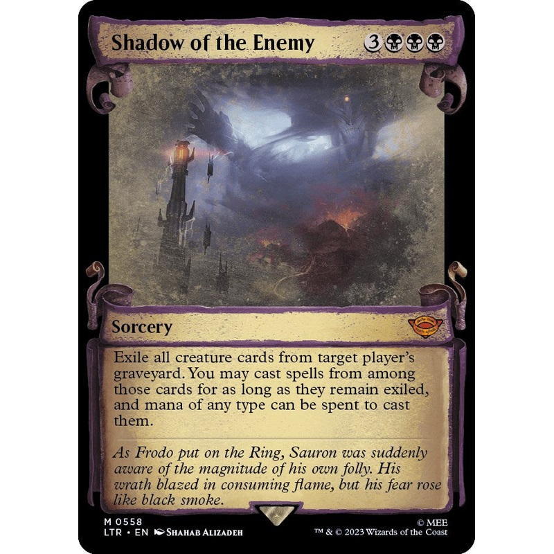 Shadow of the Enemy (Showcase Scrolls) [LTR - 558]