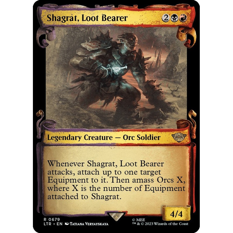Shagrat, Loot Bearer (Showcase Scrolls) [LTR - 679]