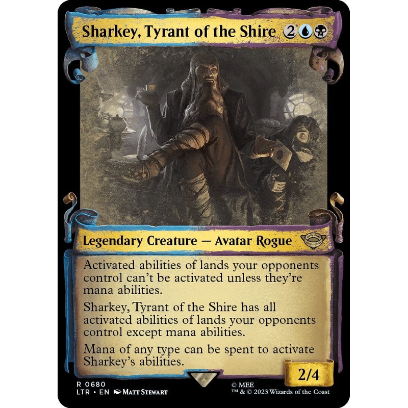 Sharkey, Tyrant of the Shire (Showcase Scrolls) [LTR - 680]