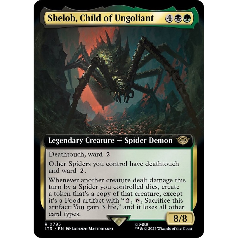 Shelob, Child of Ungoliant (Extended Art) (Surge Foil) [LTR - 785]