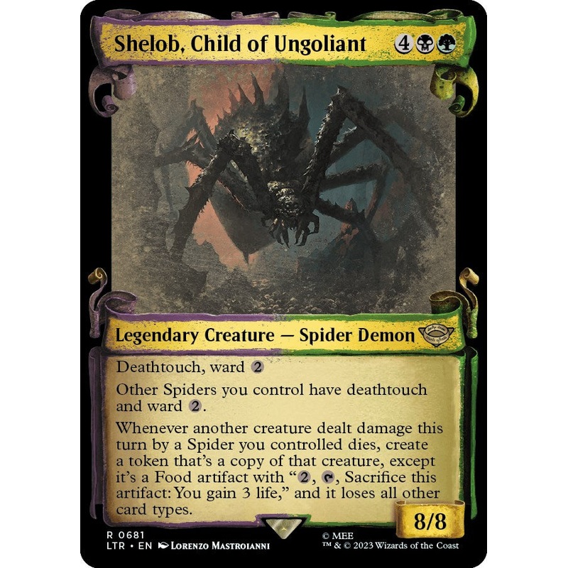 Shelob, Child of Ungoliant (Showcase Scrolls) [LTR - 681]