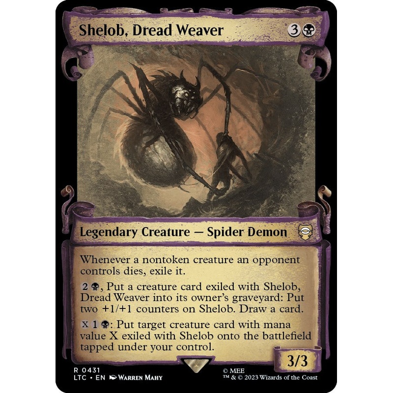 Shelob, Dread Weaver (Showcase Scrolls) [LTC - 431]