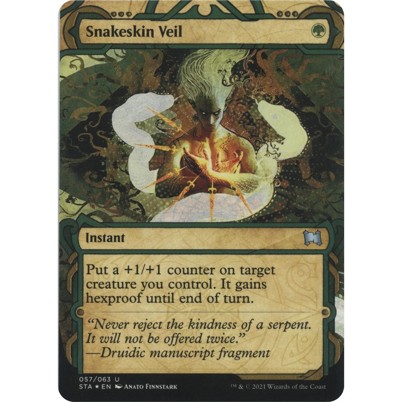 Snakeskin Veil (Foil Etched) [STA - 57]