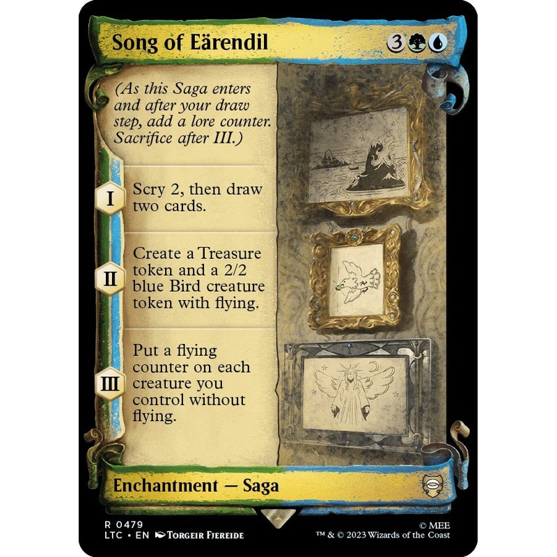 Song of Earendil (Showcase Scrolls) [LTC - 479]