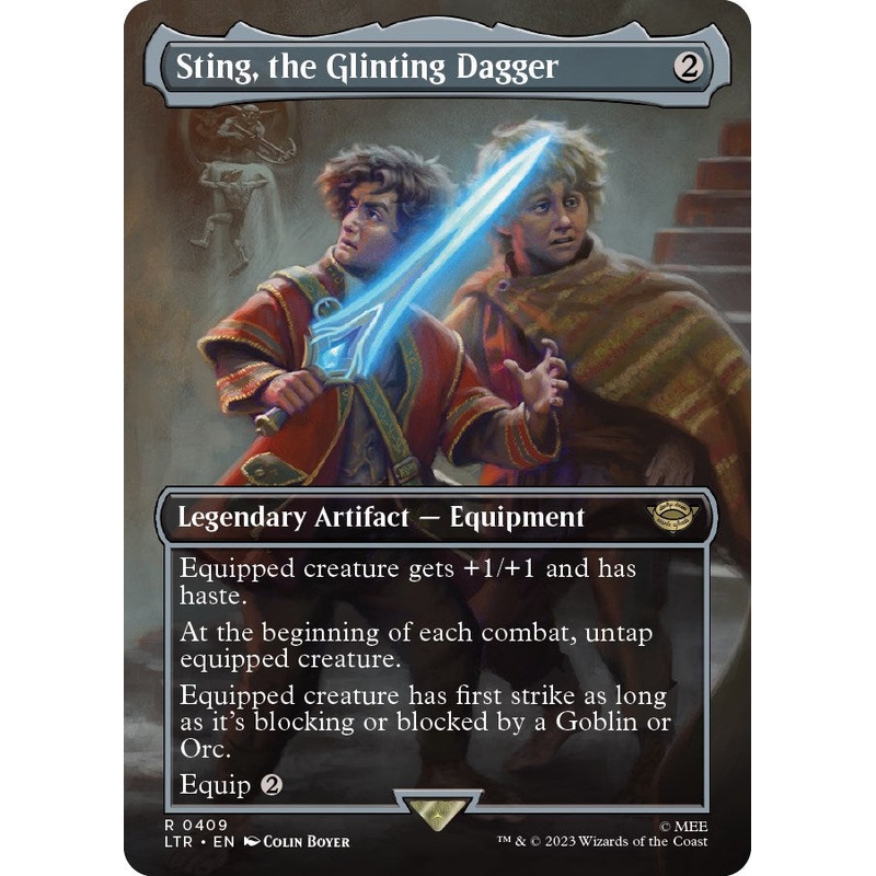 Sting, the Glinting Dagger (Borderless) [LTR - 409]