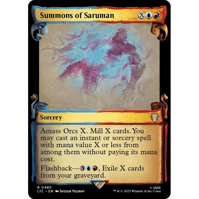 Summons of Saruman (Showcase Scrolls) [LTC - 480]
