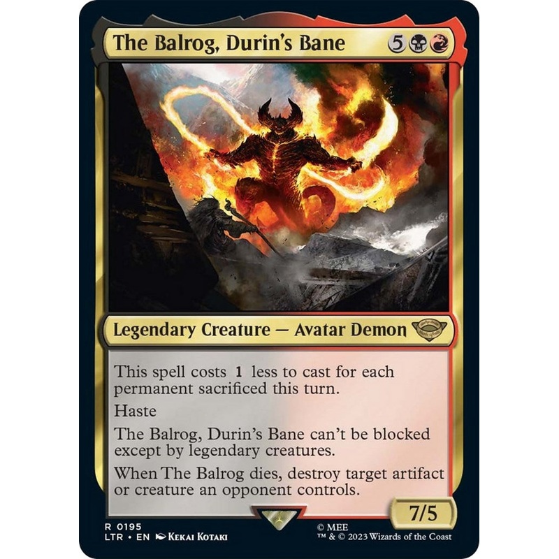 The Balrog, Durin's Bane [LTR - 195]