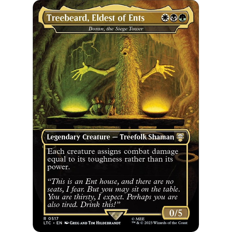 Treebeard, Eldest of Ents - Doran, the Siege Tower (Borderless) [LTC - 517]