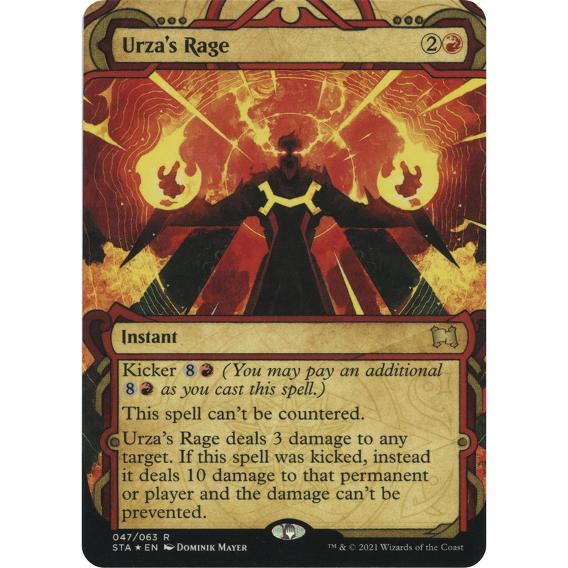 Urza's Rage (Foil Etched) [STA - 47]