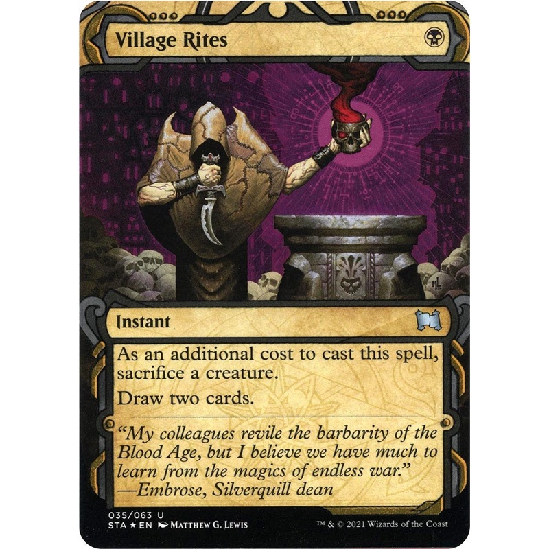 Village Rites (Foil Etched) [STA - 35]