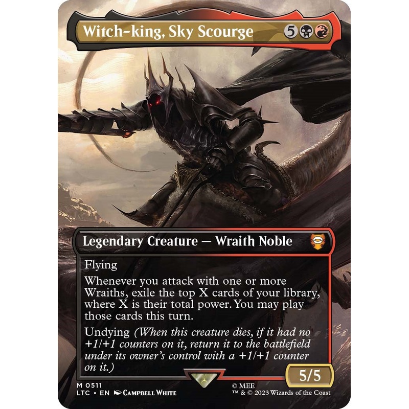 Witch-king, Sky Scourge (Borderless) [LTC - 511]